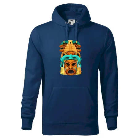 Mayová maska s pyramídou