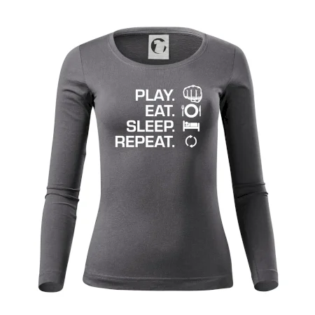 MMA eat sleep repeat