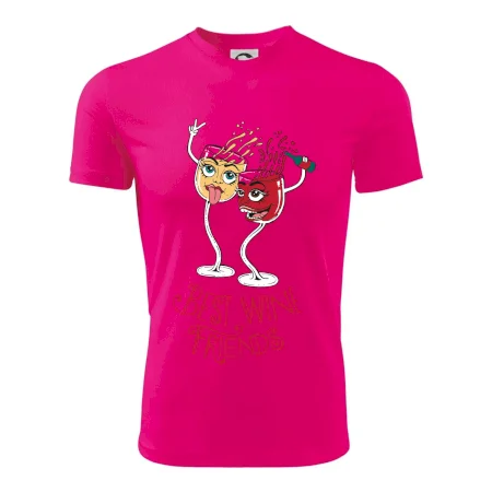 Best wine friends dancing (Pecka design)