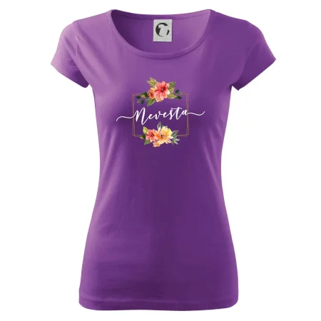 Nevesta štvorec oranžový