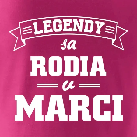 Legendy sa rodia v marci