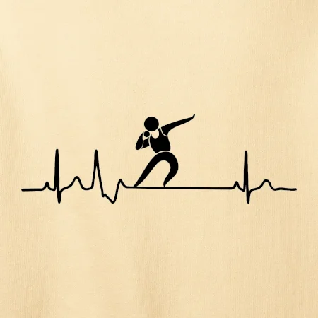 EKG vrh guľou