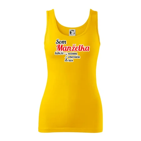 Som manželka takže...