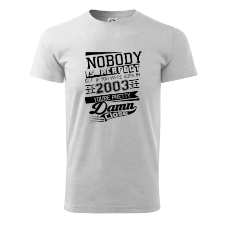 Nobody is perfect - 2003