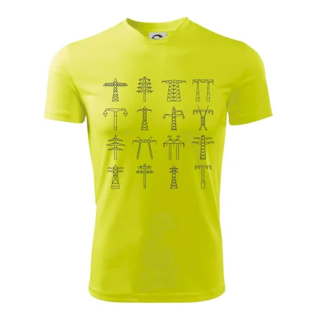 Typy stožiarov vysokého napätia