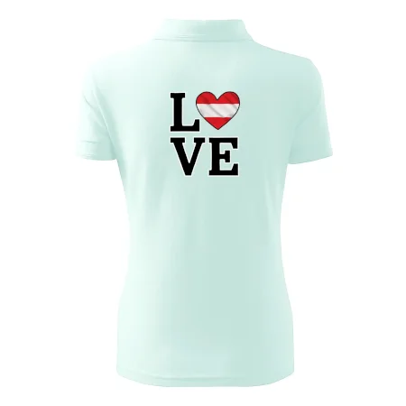 Love Rakúska vlajka