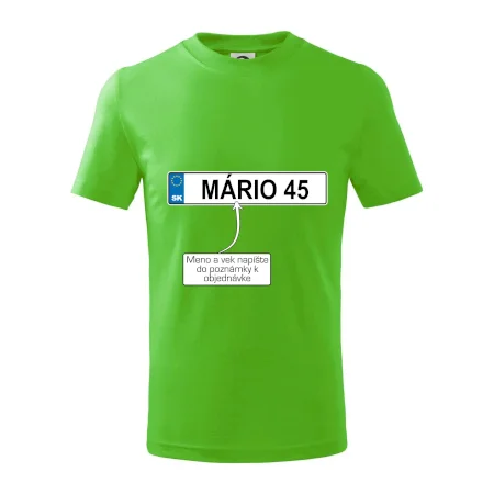 ŠPZ Meno a vek