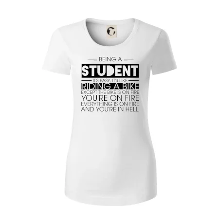Being a student - bike