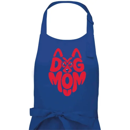 Dog mom nápis v hlavě