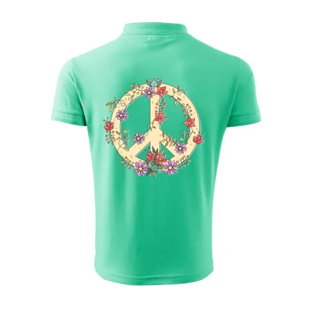Peace symbol pieskový