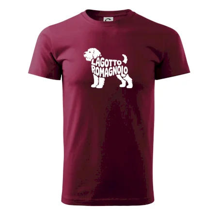 Lagotto romagnolo nápis v tele