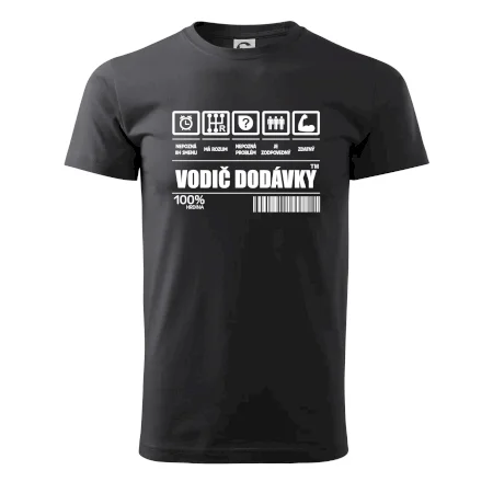Čiarový kód - Vodič dodávky