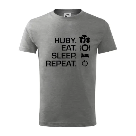 Huby Eat Sleep Repeat