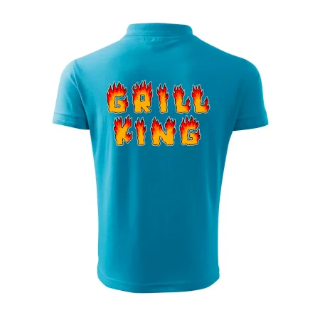 Grill King ohnivý nápis