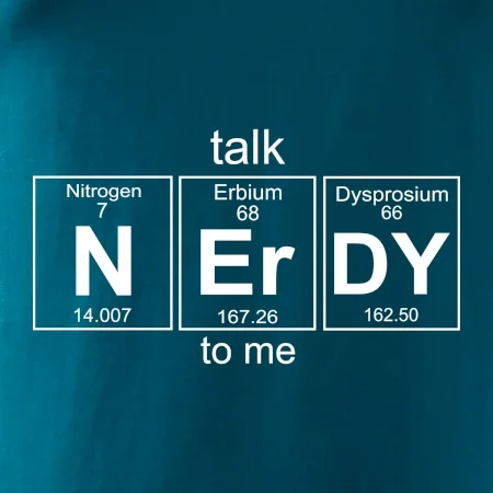 Talk nerdy - periodická tabuľka