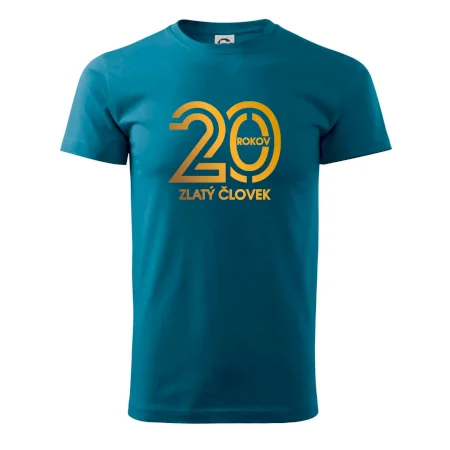 20 rokov zlatý človek
