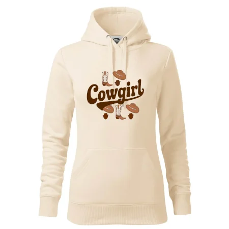 Cowgirl nápis a oblečenie