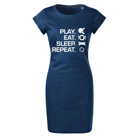 Stolný tenis - eat sleep