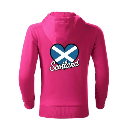 Scotland Srdce s vlajkou