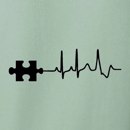 EKG puzzle rozpojené