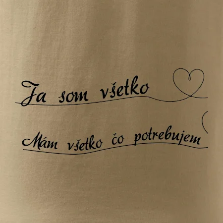 Srdce Mám všetko čo potrebujem