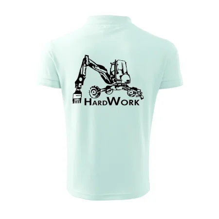Hard Work kráčajúce rýpadlo