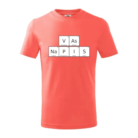 Vlastný nápis - periodická tabuľka