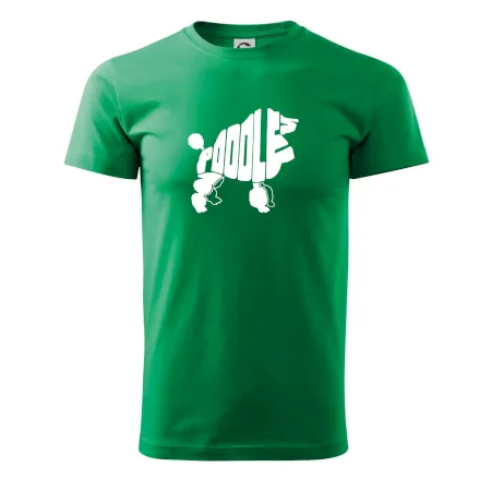 Pudel - nápis v tele
