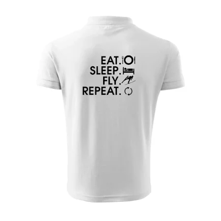 Eat sleep fly repeat - skoky na lyžiach