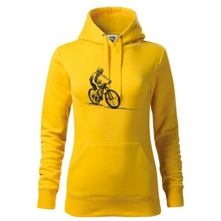 MTB kreslený cyklista