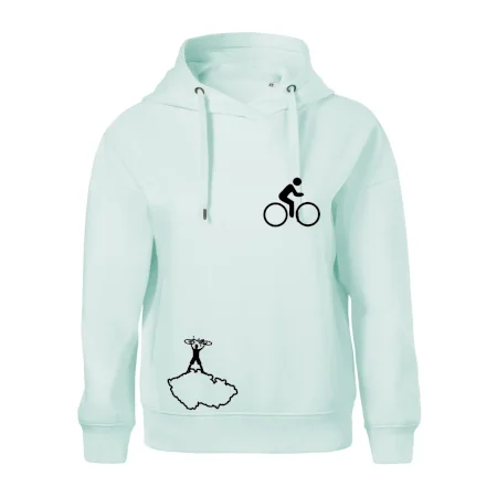 Mapa ČR + kolo na prsu