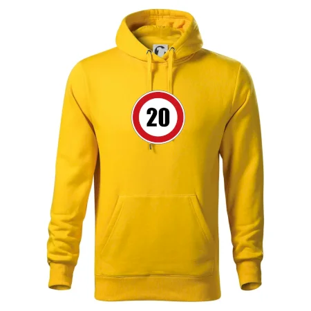 Dopravná značka - obmedzenie rýchlosti 20