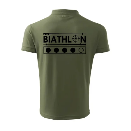 Biathlon terč a hůlky