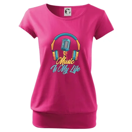 Music is my life slúchadlá