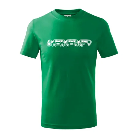 Cyklistická reťaz nákres