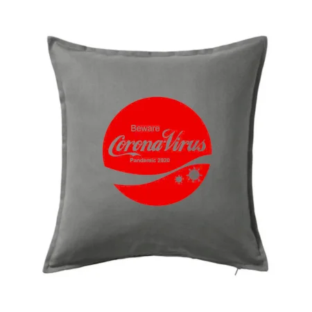 Corona virus pandemic logo