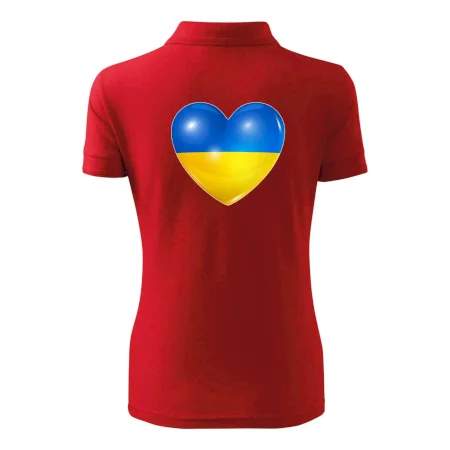 Ukrajina srdce vlajka
