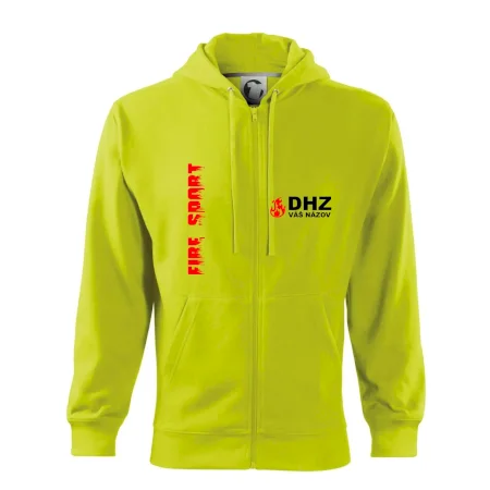 DHZ (oheň, firesport, názov sboru - vlastný nápis)