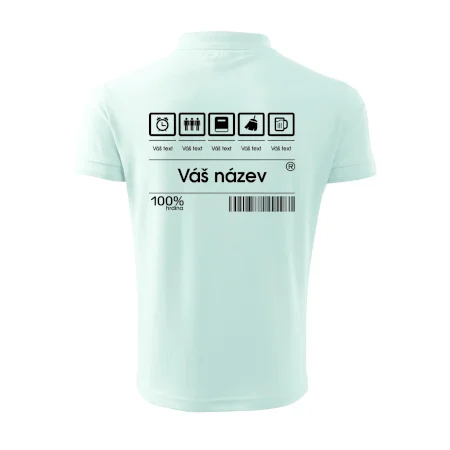 Čárový kód - Vlastní text