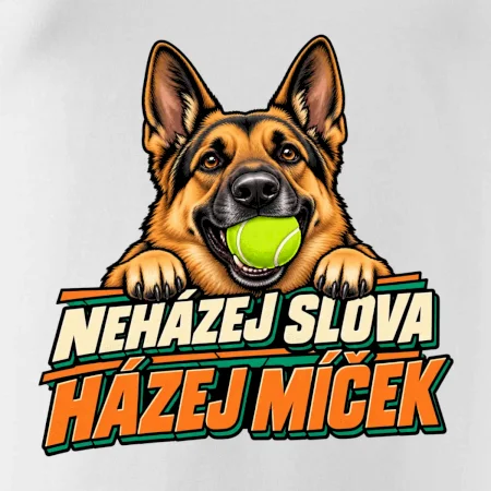 Neházej slova házej míček - vlčák