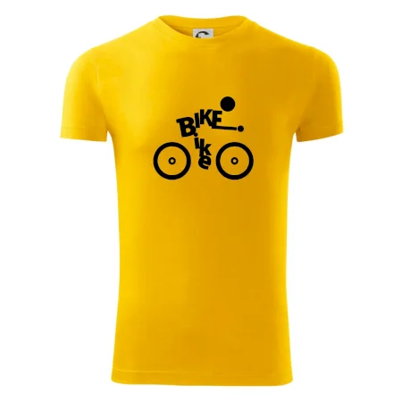 Bike nápis postava