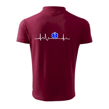 EKG rescue modrá hviezda