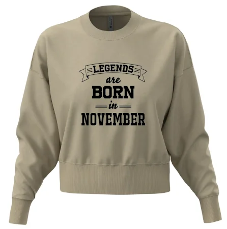 Legends are born in November