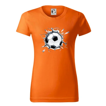 Futbalová lopta v triku