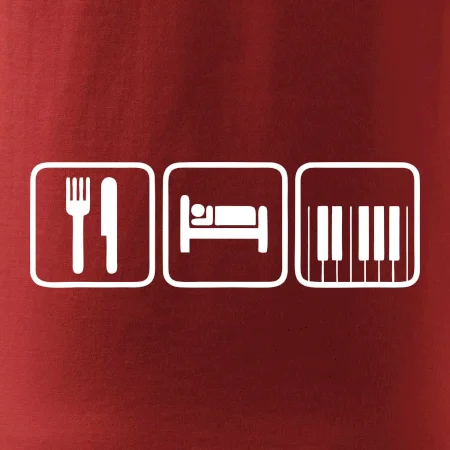 Eat sleep piano v rade