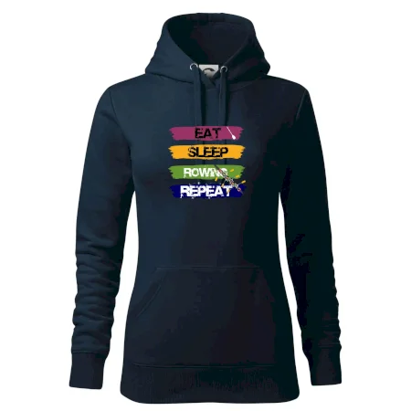 Eat sleep rowing repeat farebné