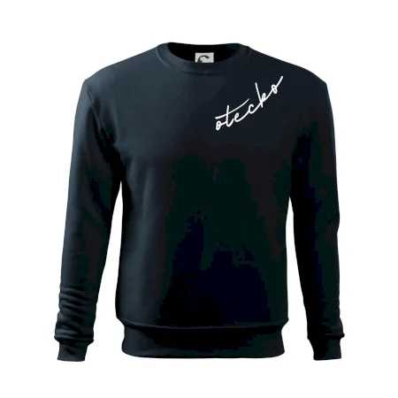 Mikina otecko s menami detí