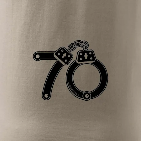 Narodeninové tričko pre policajta - putá 70