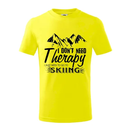 I dont need therapy - Skiing