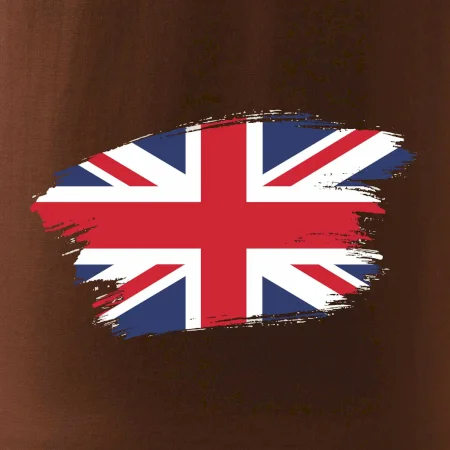 Britská vlajka roztrhaná